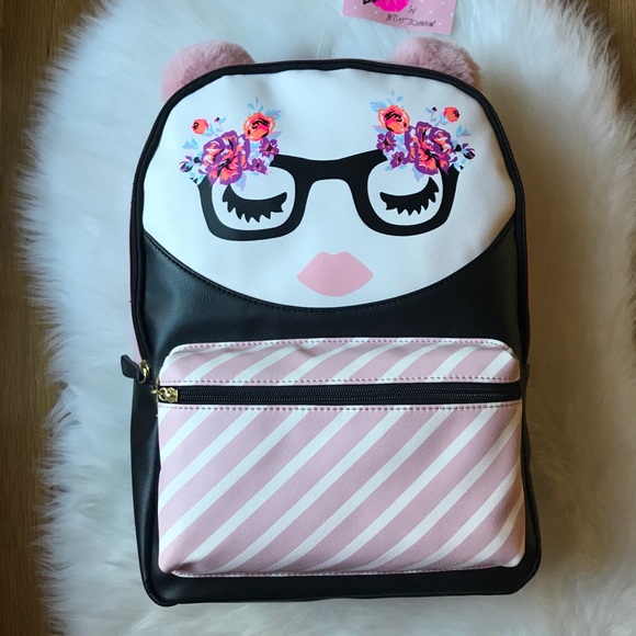 betsey johnson girl backpack